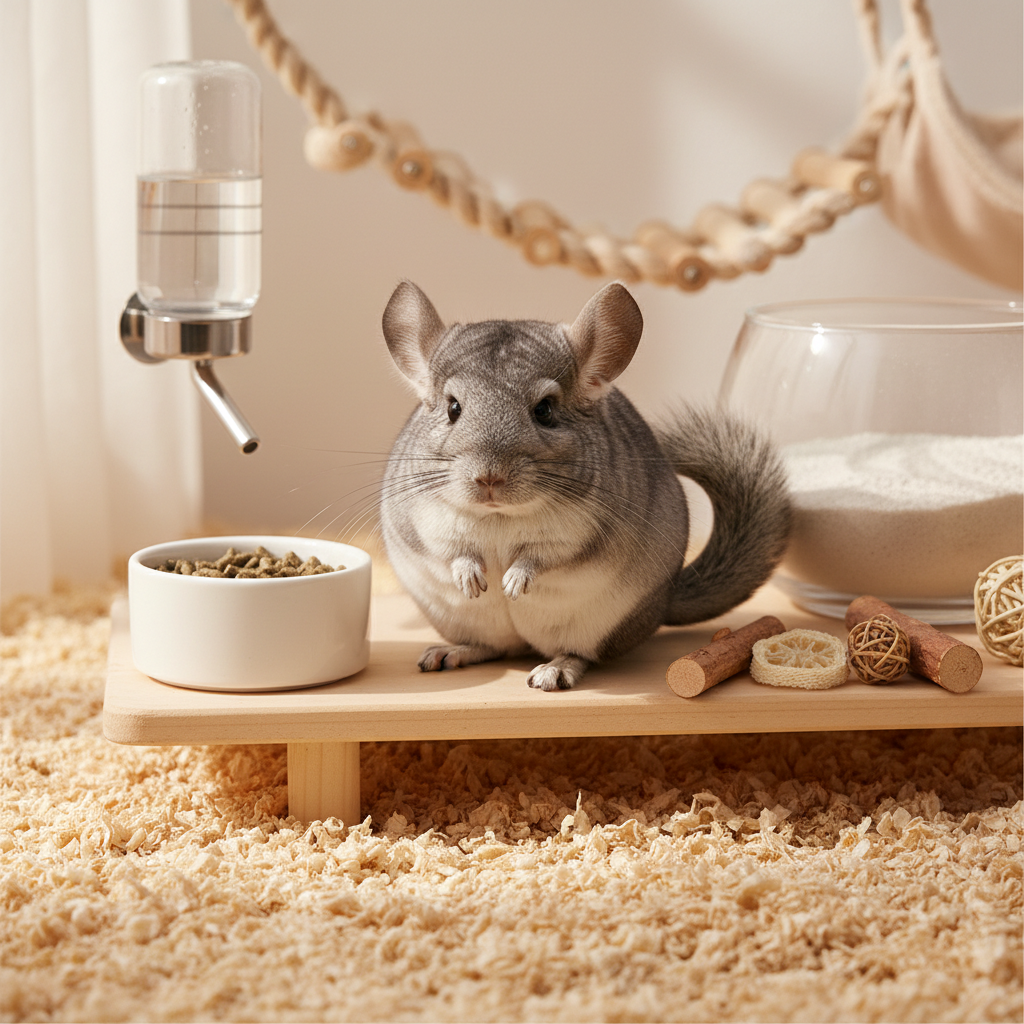 Chinchilla Habitat Essentials for a Cool and Cozy Home