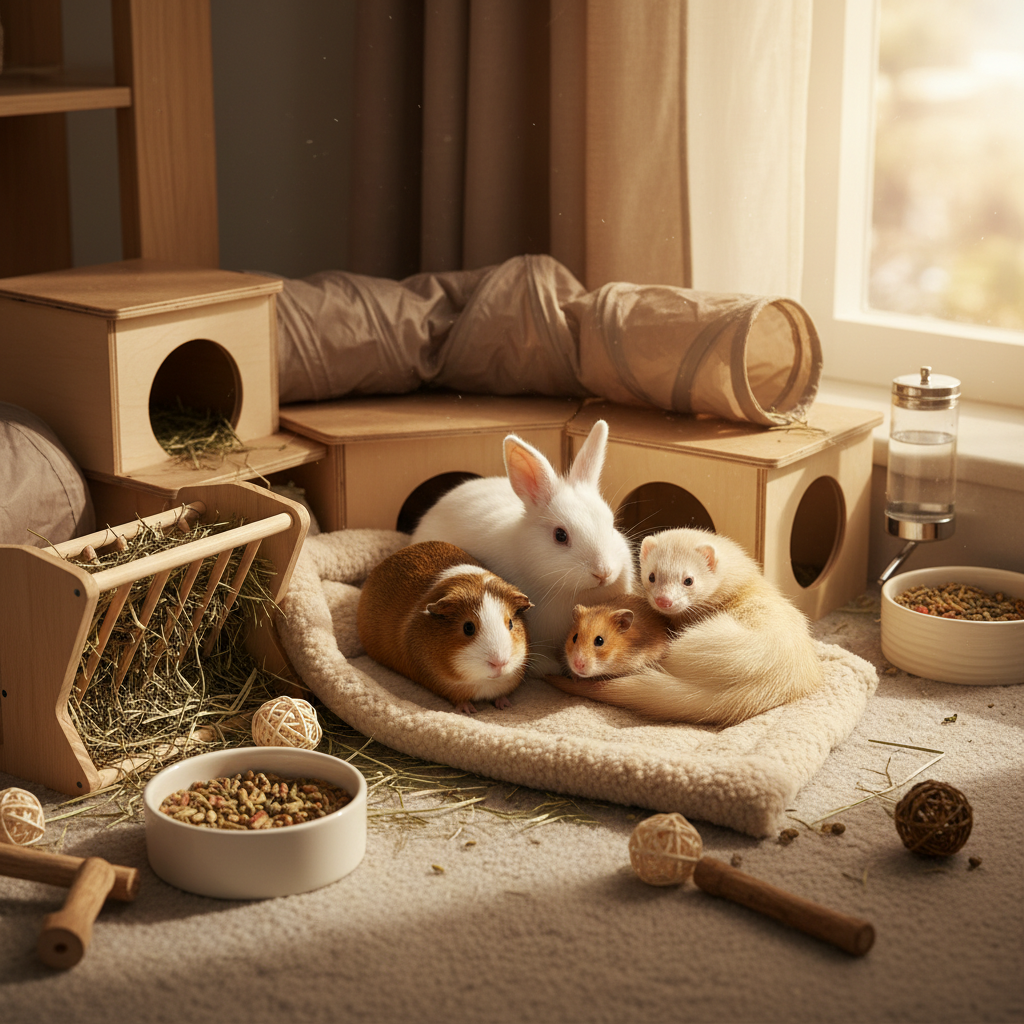 How to Build a Cozy Everyday Habitat for Small Pets