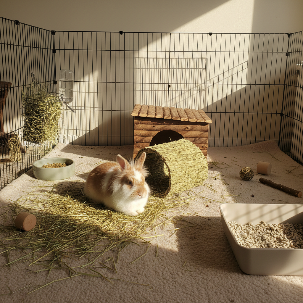 Rabbit Habitat Ideas for a Cozy and Calm Home