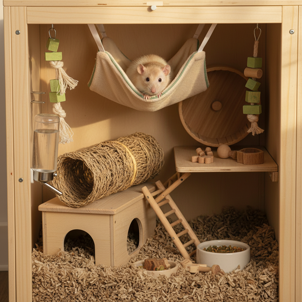 Rat Habitat Essentials for a Smart and Cozy Little Home