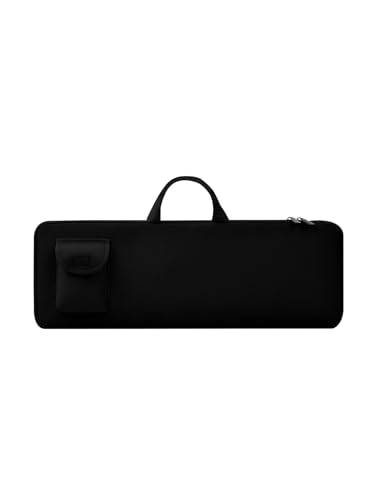 Keyboard Sleeve Travel Case for Logitech Mk270 Wireless Keyboard Mouse | Rugged Neoprene Construction Zipper Mouse Storage and Cable Storage Pouch (Black) - color: Black