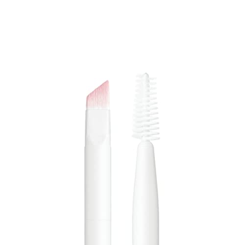wet n wild Eyebrow and Liner Brush, Soft Fibers, Pack of 3 | Flat Angled | Ultra-Thin Precision - color: Brow & Liner Duo Brush, size: 7.28 in (Pack of 3)