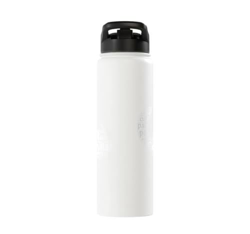 Chinchilla Word Cloud Pet Animal Funny Chinchillas Stainless Steel Insulated Water Bottle - color: White