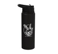 Sugar Glider Line Art Animal Lover Stainless Steel Insulated Water Bottle - color: Black