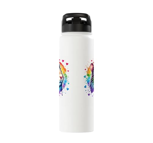 Degu Stainless Steel Insulated Water Bottle - color: White