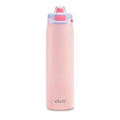 Ello Pop & Fill Insulated Stainless Steel Water Bottle with Quick Fill Lid, Leakproof Locking, Sip or Chug Spout, BPA-Free, Double Wall Vacuum Insulated for Sports, Travel & School- 22oz / 32oz / 40oz - color: Heavenly Hues, style: 22oz
