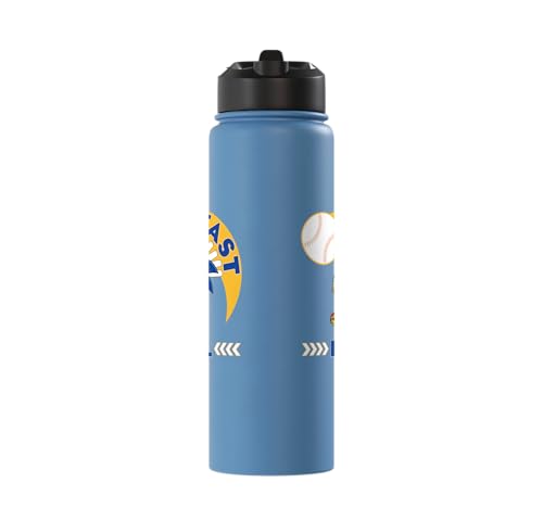 Sonic the Hedgehog - Sonic Fast Ball Stainless Steel Insulated Water Bottle - color: Light Blue