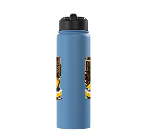 Sonic Racing CrossWorlds - Tails Stainless Steel Insulated Water Bottle - color: Light Blue