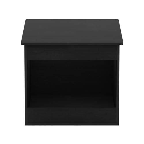 Furinno Peli Top Opening Litter Box Enclosure, Americano | Litter Box Furniture, Wooden Pet House, Easy Assembly, for Living Room - color: Americano, size: Top Opening
