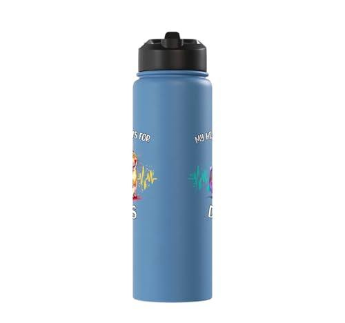Degu ECG Degu Stainless Steel Insulated Water Bottle - color: Light Blue