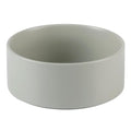 Havniva Ceramic Dog Bowls, 8.3” Dog Food and Water Bowl, Pet Feeding Bowl | Dog Food Bowl for Large Dogs, Food-Grade Ceramic, Dog Water Bowl with Non-Slip Rubber Base, Large Capacity, Dishwasher Safe - color: Matte Gray