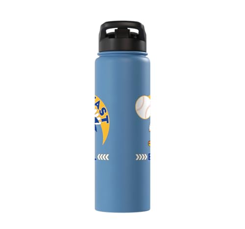 Sonic the Hedgehog - Sonic Fast Ball Stainless Steel Insulated Water Bottle - color: Light Blue
