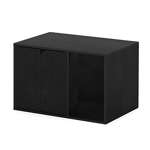 Furinno Peli Litter Box Enclosure, Small, Americano - color: Americano, size: Small