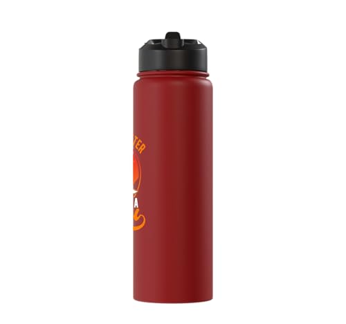 Life is better with an Degu Stainless Steel Insulated Water Bottle - color: Red