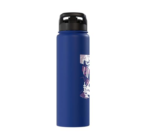 Sonic the Hedgehog Chaotix Casefiles Episode 3 Stainless Steel Insulated Water Bottle - color: Royal Blue