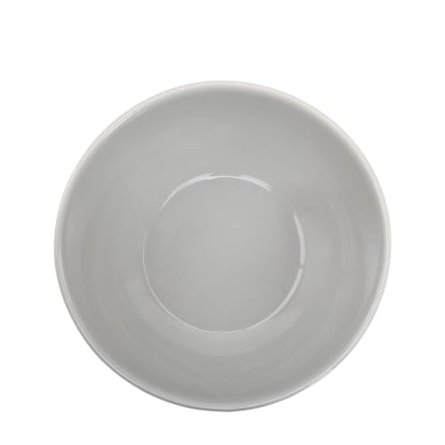 15° Slanted Rim Ceramic Cat Bowl, Anti-Spill for Small Cats | Food-safe Ceramic with Wooden Stand,Ergonomic Tilt Relieves Neck Strain,Anti-Vomiting,Prevents Whisker Fatigue,Gray - color: Gray