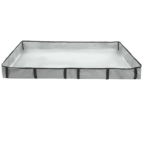 DZWLKJ Guinea Pig Cage Liner Tarp Bottom Waterproof and Washable Base Also for Rabbits, Bunny, Chinchesillas, Hedgehog, Ferrets and Other Small Animals.(24x24 inches) - size: C&C 2x2(24x24 inches)