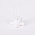 Jumping Spider Water Dispenser, Magnetic Hanging Feeder,Suitable for Jumping Spiders,Tarantulas, Praying Mantises,Arboreal Animals, and Other Small Animal Enclosure Accessories,5ML (White) - color: White