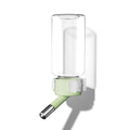Hamster Water Bottle for Glass Tanks & Wire Cages - Dual Ball-Bearing & Dual Silicone Gaskets Leakproof Design (2 Stainless Steel Balls) 4.06oz - Fits Hamsters/Mice Under 250g - color: green