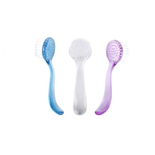 3 Pcs Hamster Brushes, Mini Hedgehog Cleaning Brush Portable Hamster Hair Grooming Accessories Soft Pet Massage Comb for Bathing