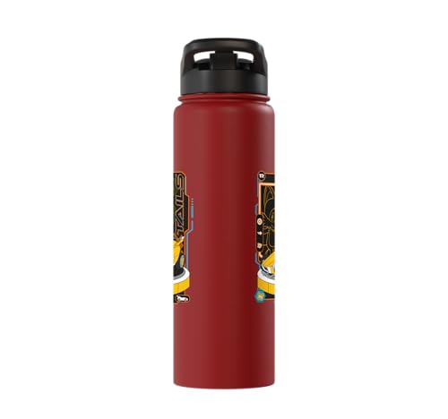 Sonic Racing CrossWorlds - Tails Stainless Steel Insulated Water Bottle - color: Red