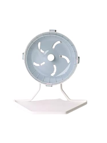 1pc 7 inch Grey Silent Exercise Hamster Wheel, Height-Adjustable Wheel Cage Accessories, Running Toys Small Animals Exercise