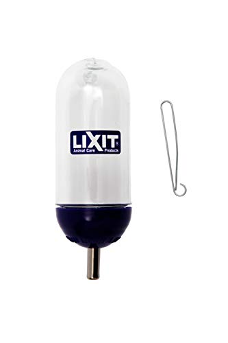 Lixit® Bell Style Aquarium Cage Climbing Resistant Water Bottles for Rats, Hamsters Gerbils, Mice and Other Small Animals (5 Ounce) - size: 5 Ounce