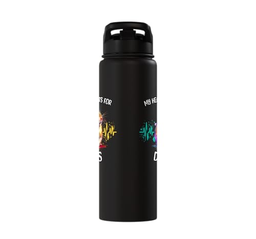Degu ECG Degu Stainless Steel Insulated Water Bottle - color: Black