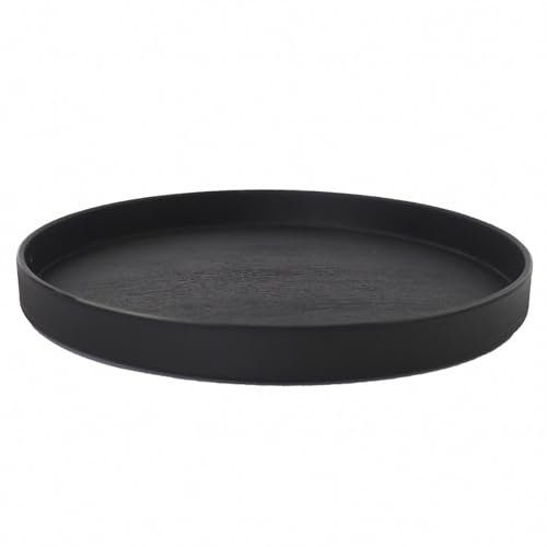 OMEM Reptile Food Bowl Water Dish,Feeding Dish, Birds Bowl (M, Black) - color: Black, size: Medium