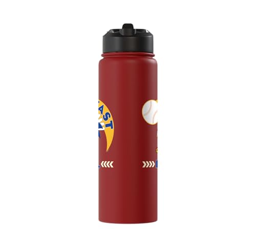 Sonic the Hedgehog - Sonic Fast Ball Stainless Steel Insulated Water Bottle - color: Red