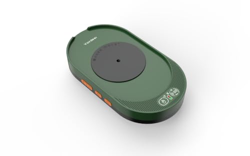 Vaydeer M4 Utra Mouse Mover with APP, Undetectable Mouse Jiggler Device with Remote Control and Timer Function, Driver-Free Shaker Wiggler Mouse Movement Simulation for Computer Awakening-Olive Green - color: Dark Green, style: App + Button Control