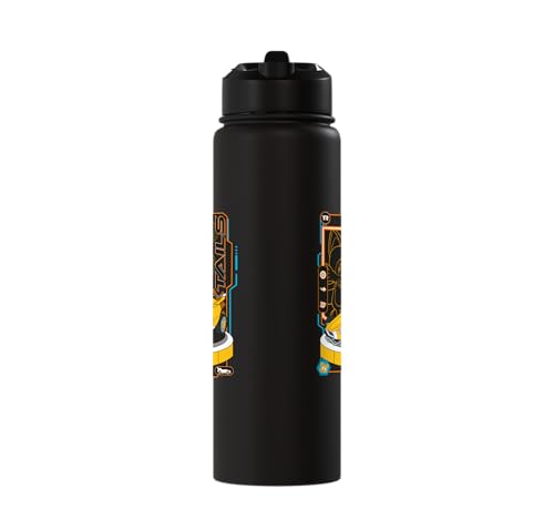 Sonic Racing CrossWorlds - Tails Stainless Steel Insulated Water Bottle - color: Black