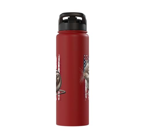 American Degu US Degu Stainless Steel Insulated Water Bottle - color: Red