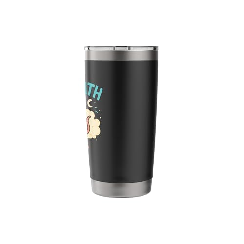Dust Bath Club Funny Degu Scene Stainless Steel Insulated Tumbler - color: Black