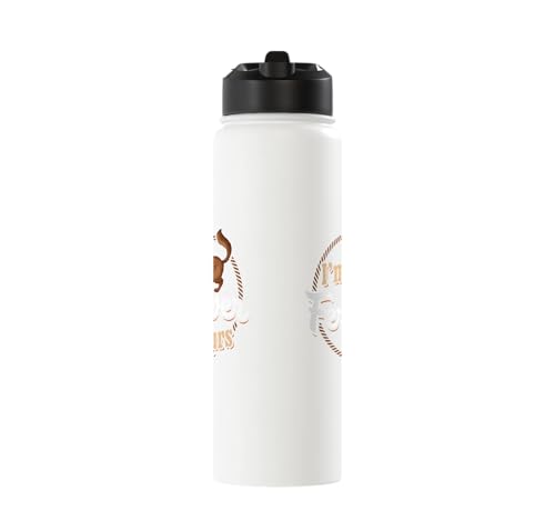 I'm Ferretver Yours Ferret Pet Animal Funny Ferret Stainless Steel Insulated Water Bottle - color: White