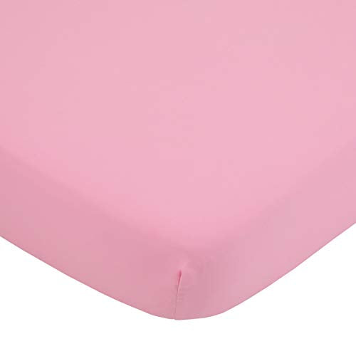 Disney Minnie Mouse Pink, White and Black 4 Piece Toddler Bed Set with Comforter, Fitted Bottom Sheet, Flat Top Sheet, Standard Size Pillowcase - color: Minnie Mouse Pink