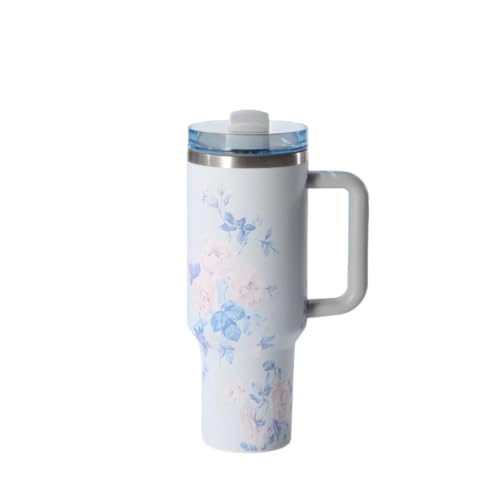 1000ML Large Capacity Water Bottle/Stainless Steel Juice Milk Tea Car Mugs C - color: C