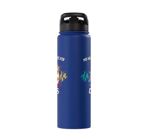Degu ECG Degu Stainless Steel Insulated Water Bottle - color: Royal Blue