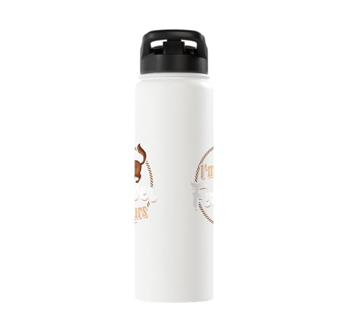 I'm Ferretver Yours Ferret Pet Animal Funny Ferret Stainless Steel Insulated Water Bottle - color: White