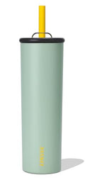 25 oz Candy Tumbler, Insulated Water Bottle with Straw Lid | Double Wall Stainless Steel, 2-in-1 Lid, Flexible Straw, Cup Holder Friendly, Dishwasher Safe, BPA Free, Avocado Green - color: Avocado Green, size: 25 Ounces