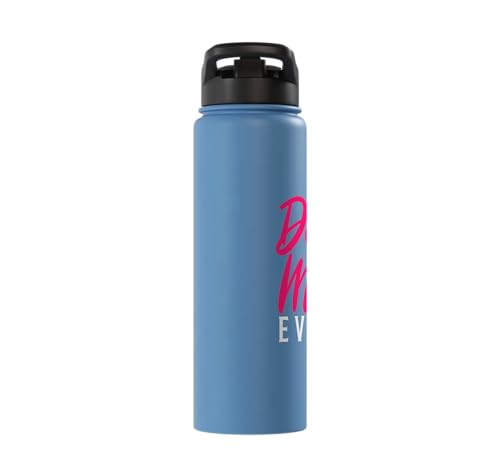 Best Degu Mom Ever Rodents Stainless Steel Insulated Water Bottle - color: Light Blue