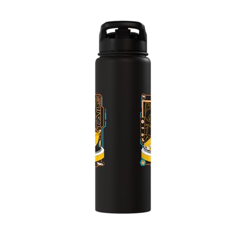 Sonic Racing CrossWorlds - Tails Stainless Steel Insulated Water Bottle - color: Black