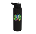 Sonic the Hedgehog: 35th Anniversary Key Visual Stainless Steel Insulated Water Bottle - color: Black