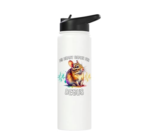 Degu ECG Degu Stainless Steel Insulated Water Bottle - color: White