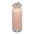 Klean Kanteen 32oz TKWide Insulated Water Bottle with Twist Cap - Peach Parfait - color: Peach Parfait