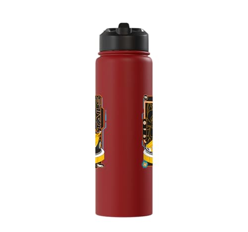 Sonic Racing CrossWorlds - Tails Stainless Steel Insulated Water Bottle - color: Red
