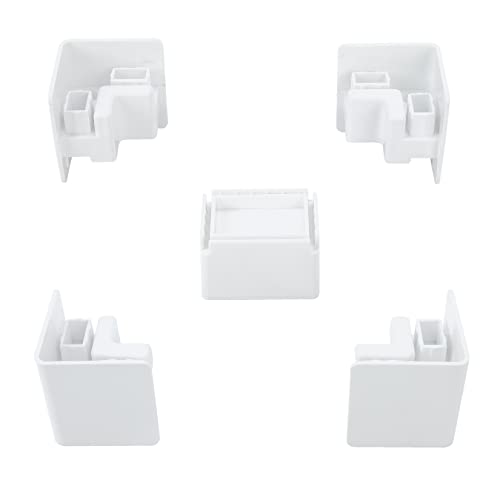 Niteangel Stacker Hamster Cage Accessories - Stacker Cage Wheels or Stacking Holders or Replacement Glass Board for Hamster Gerbil Mice Degu Or Other Small-Sized Pet