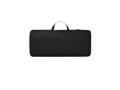 Keyboard Sleeve Travel Case for Logitech Mk345 Wireless Keyboard | Combo Rugged Neoprene Construction, Mouse Storage and Cable Storage Pouch, Fit For Logitech MK345 Keyboard Case