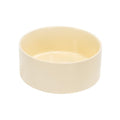SPUNKYJUNKY 13.5OZ Ceramic Dog and Cat Bowl, Modern Cute Weighted Food Water Bowl for Replacement Beige (1 Pack) - color: Beige, size: 1.7 CUPS