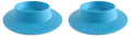 Tip-Proof Bowl for Guinea Pigs and Other Small Pets - Sky Blue - Large 3/4 Cup Size New (Pack of 2) - size: Large (Pack of 2)